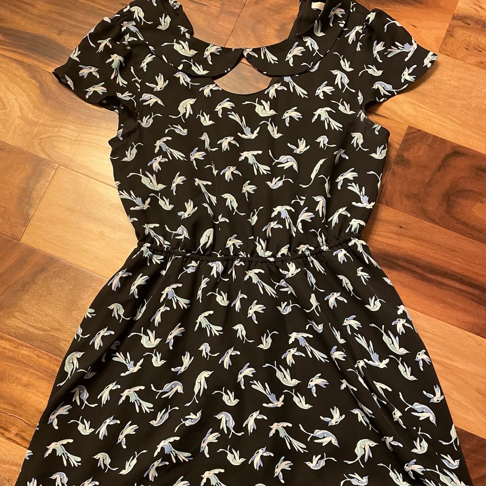 Adorable bird print LC dress